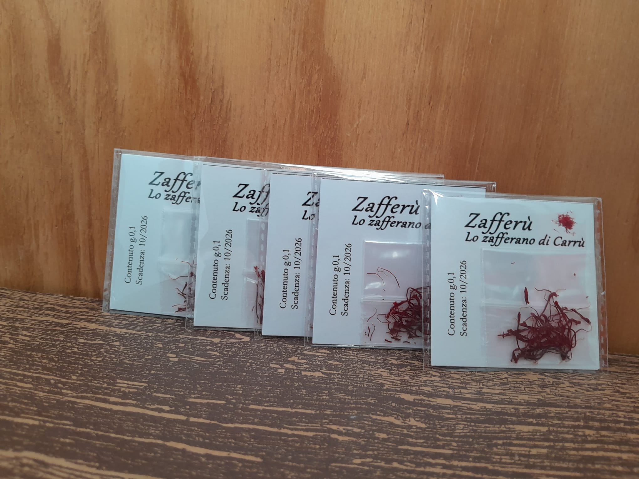 Offerta 5 bustine di zafferano